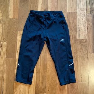 Black New Balance Leggings Capri Length